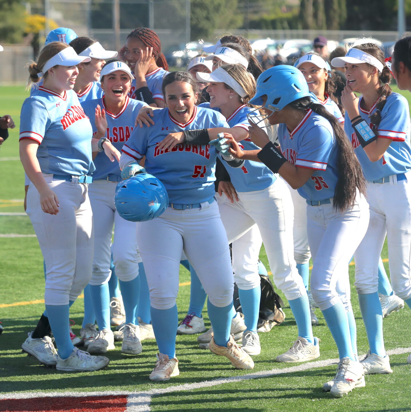 Hillsdale softball: NorCal celebration